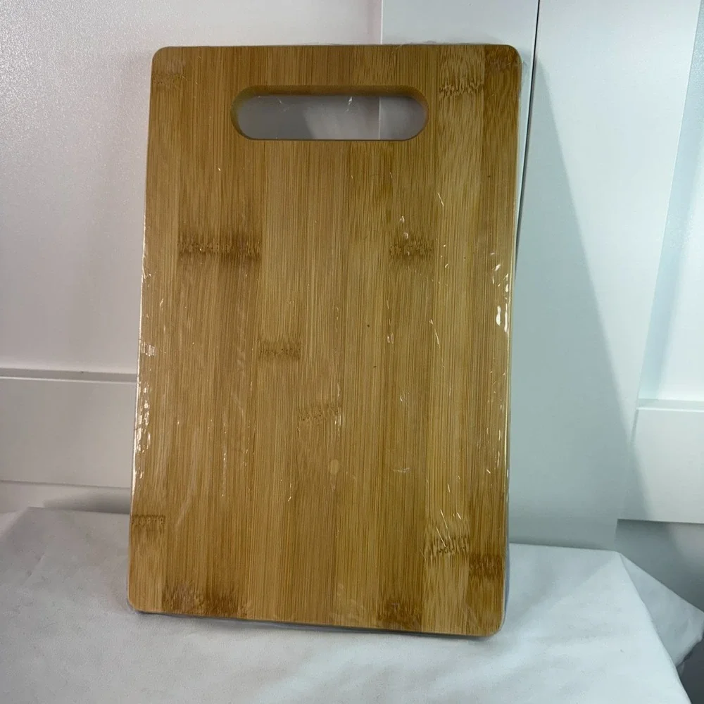 Bamboo Cutting Board Papa's Kitchen Where Grandkids are Spoiled New 11.8
